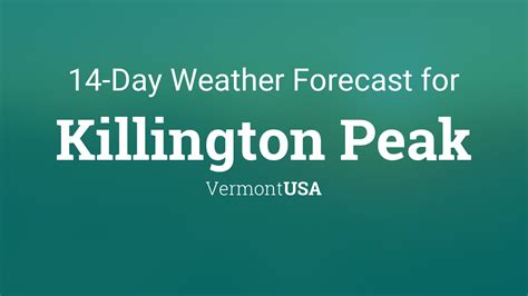 Killington weather 14 day. Things To Know About Killington weather 14 day. 